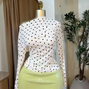 Pink Leopard Print Mesh Top