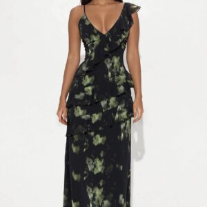 Zoey Chiffon Maxi Dress